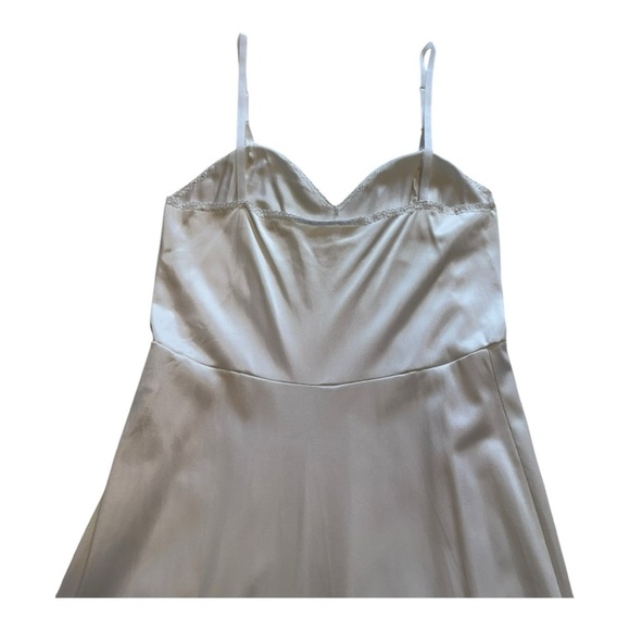 Vintage Kayser White Full Length Lingerie Slip With Adjustable Straps - Size 32 - Picture 6 of 12